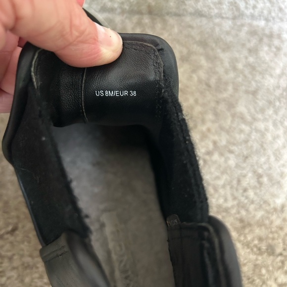 Vince Warren Water Resistant Genuine Shearling Lined Sneaker Boot. Black leather - Picture 6 of 13